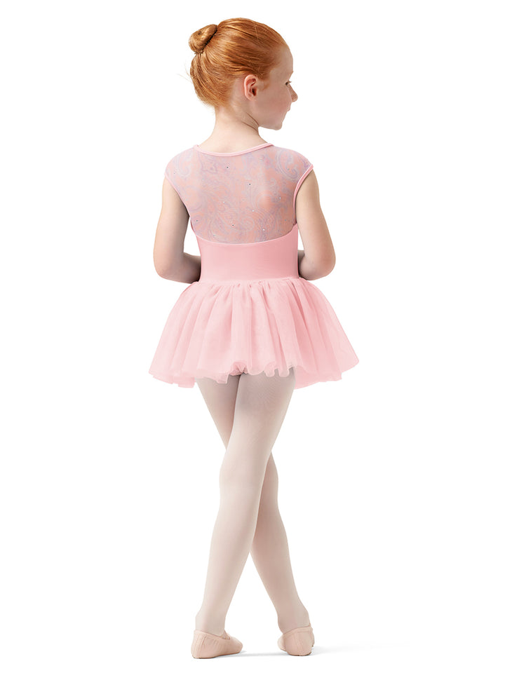 Cap Sleeve Tutu Leotard - Girls