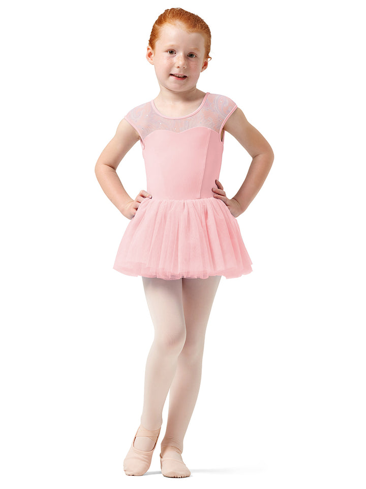 Cap Sleeve Tutu Leotard - Girls