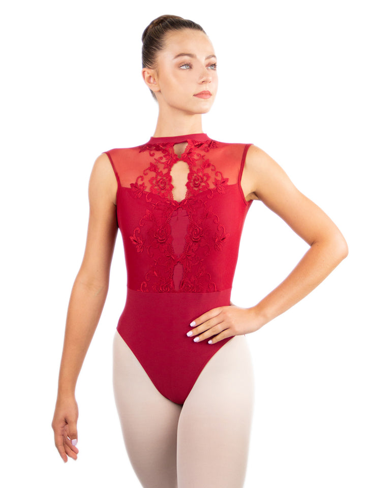 Mirielle High Neck Leotard