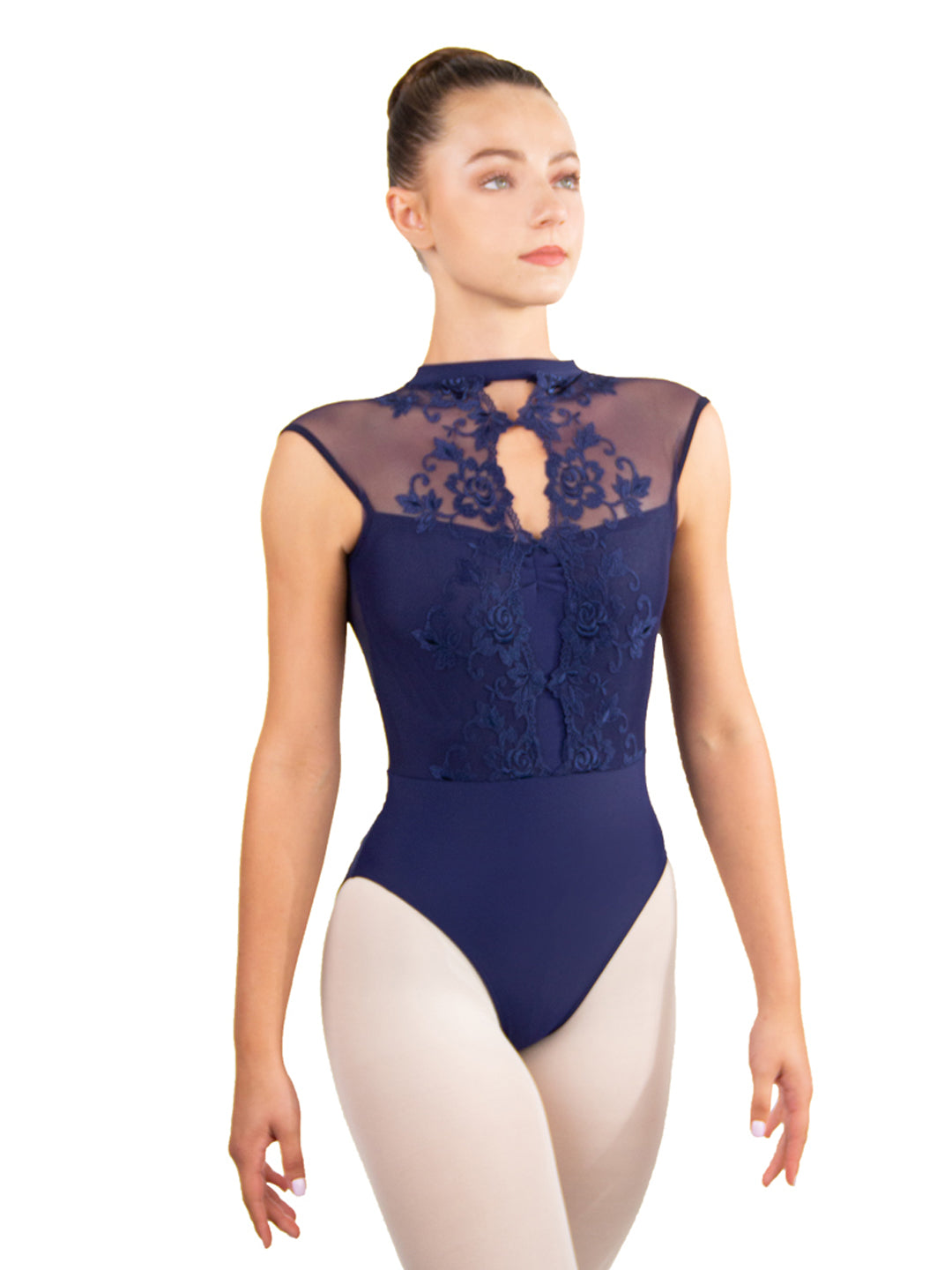 Mirielle High Neck Leotard