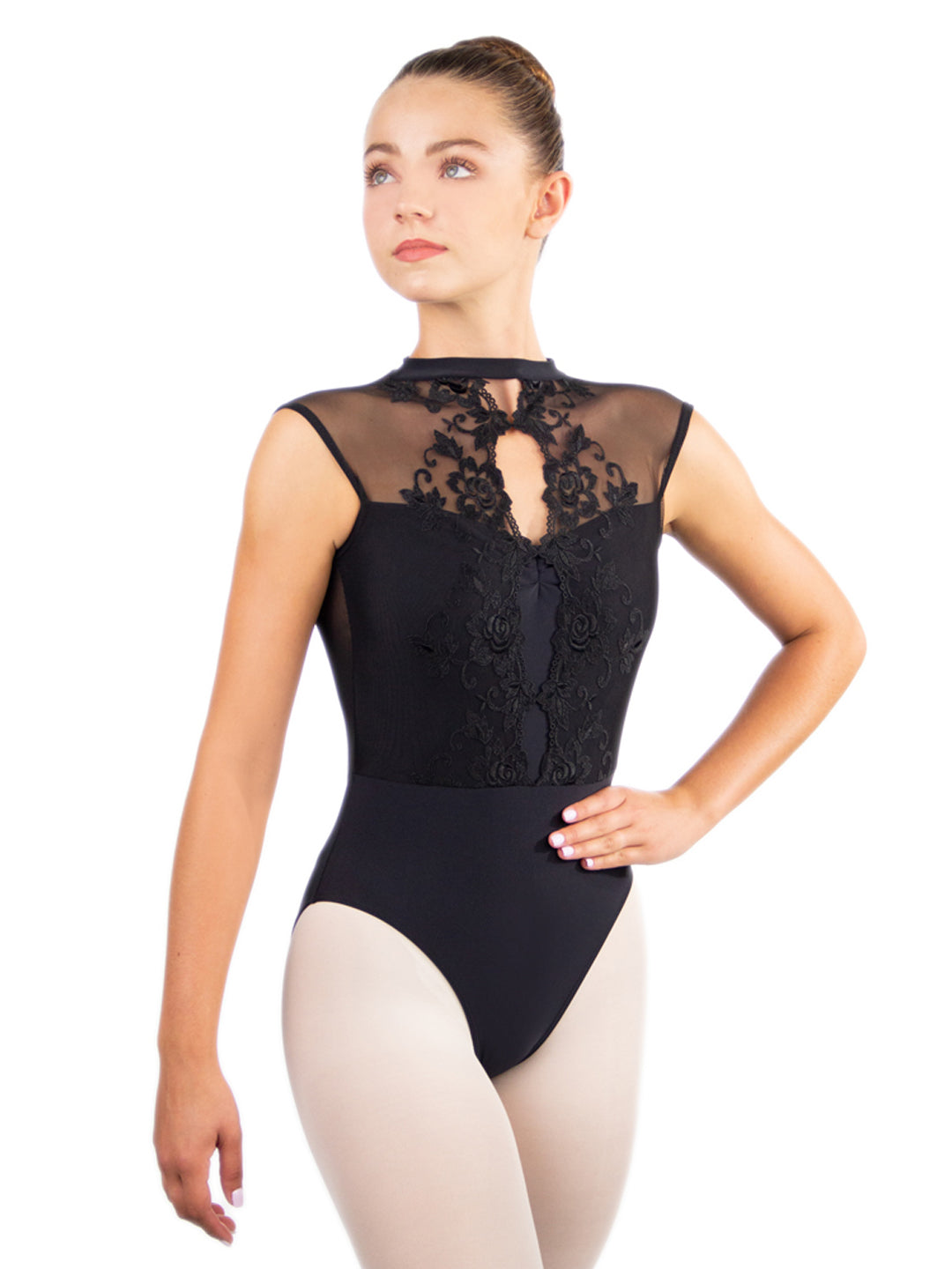 Mirielle High Neck Leotard