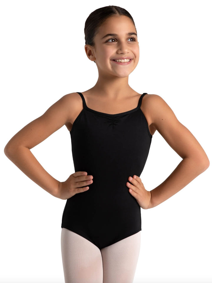 Studio Collection Pinch Front Camisole Leotard - Girls