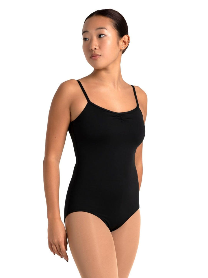 Studio Collection Pinch Front Camisole Leotard