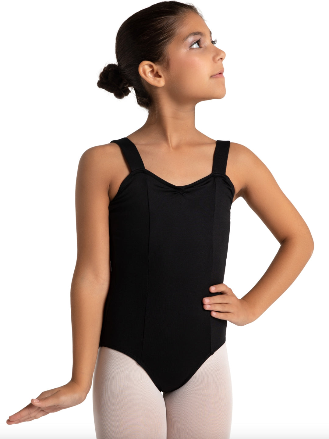 Studio Collection Wide Strap Camisole Leotard - Girls