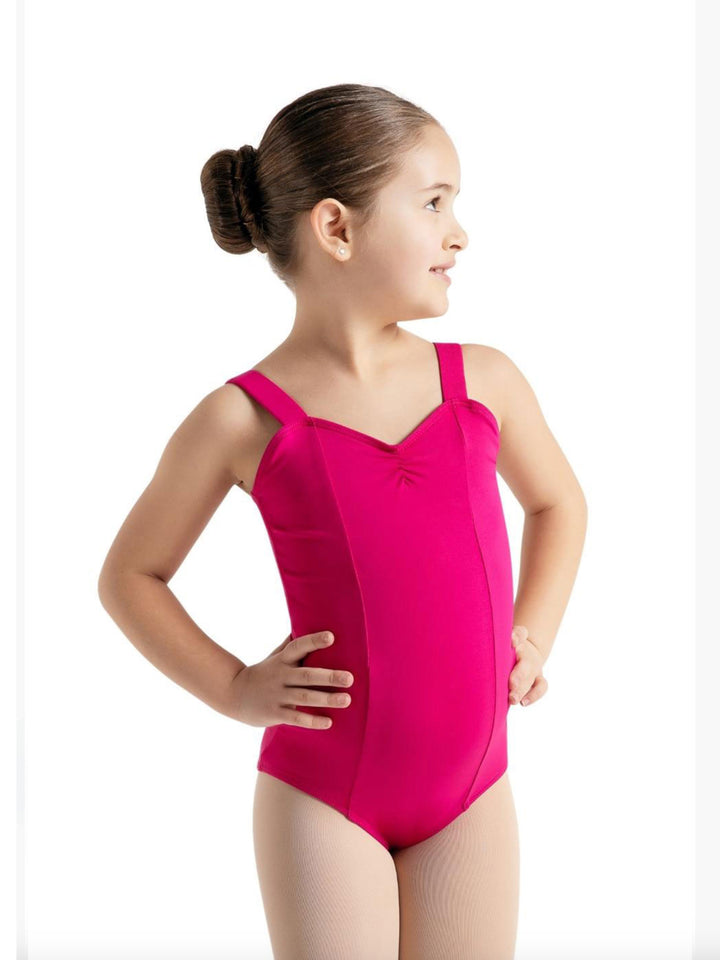 Studio Collection Wide Strap Camisole Leotard - Girls