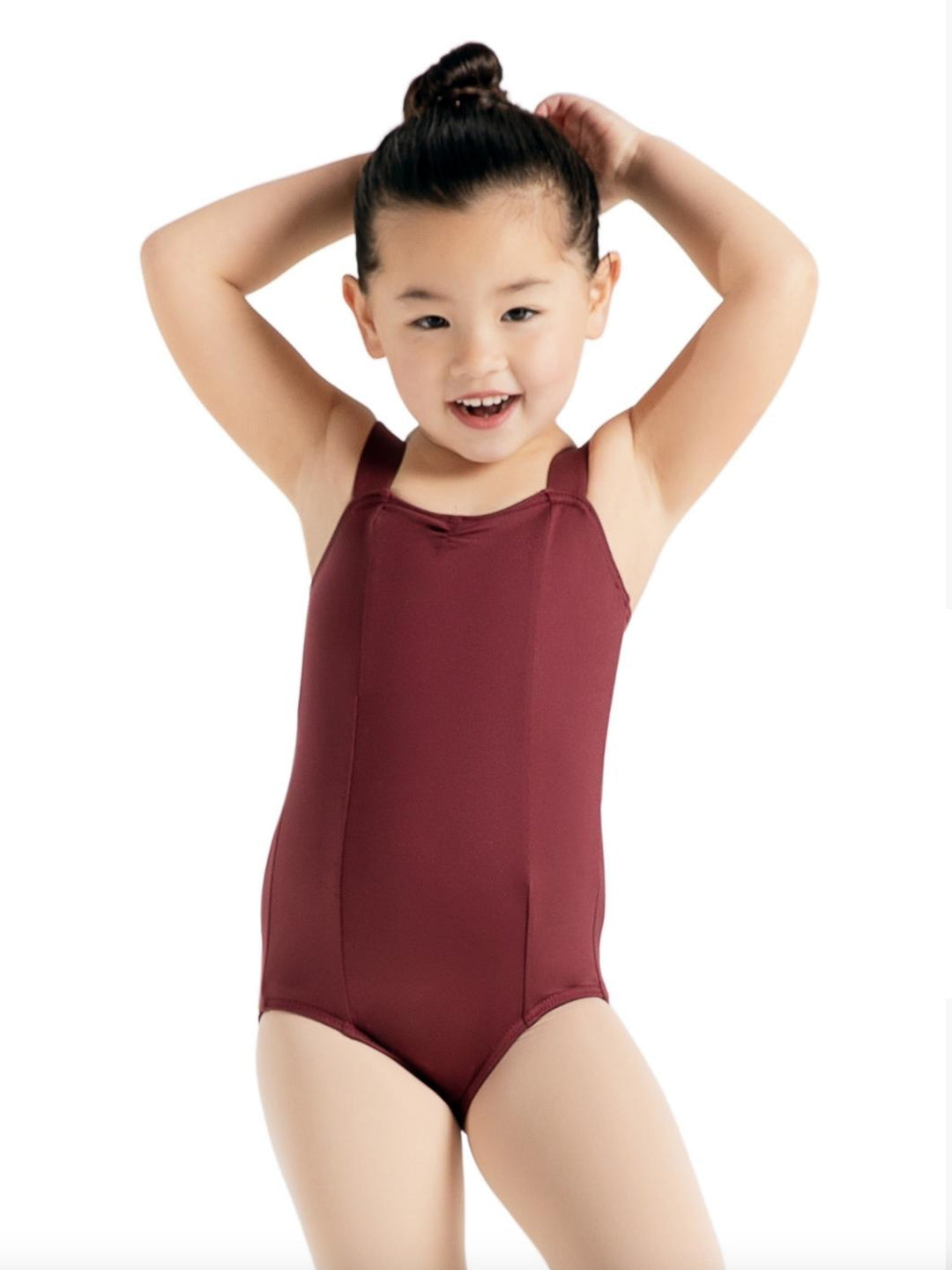 Studio Collection Wide Strap Camisole Leotard - Girls