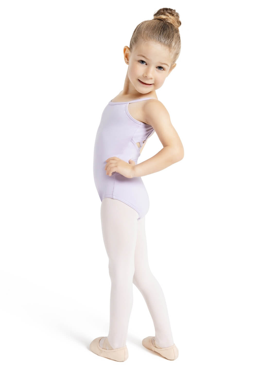 Studio Collection Strappy Back Camisole Leotard - Girls