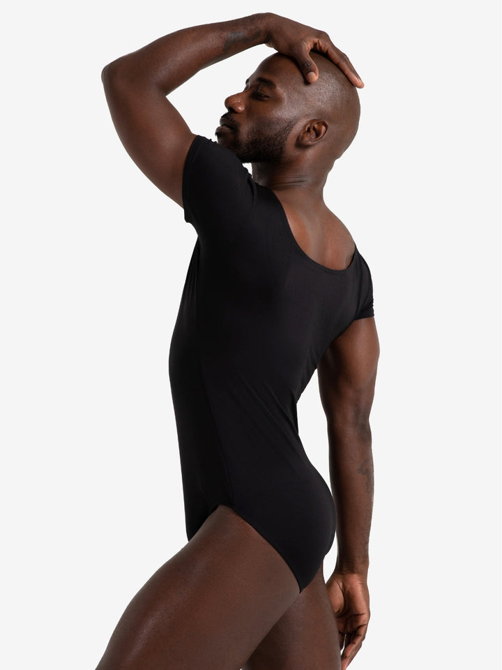 Studio Collection Short Sleeve Leotard - Men