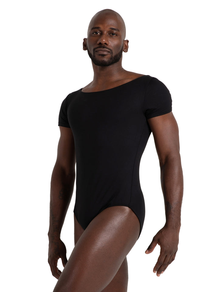 Studio Collection Short Sleeve Leotard - Men