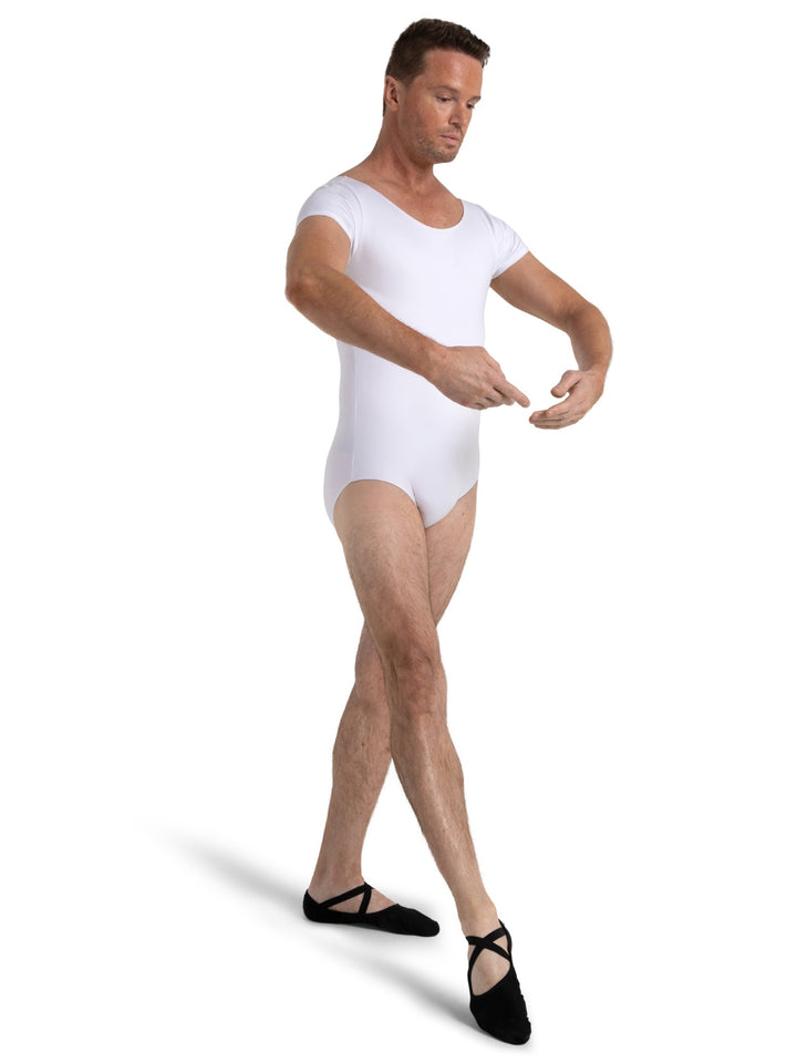 Studio Collection Short Sleeve Leotard - Men