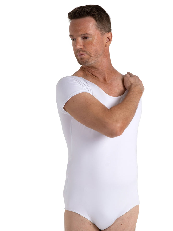 Studio Collection Short Sleeve Leotard - Men