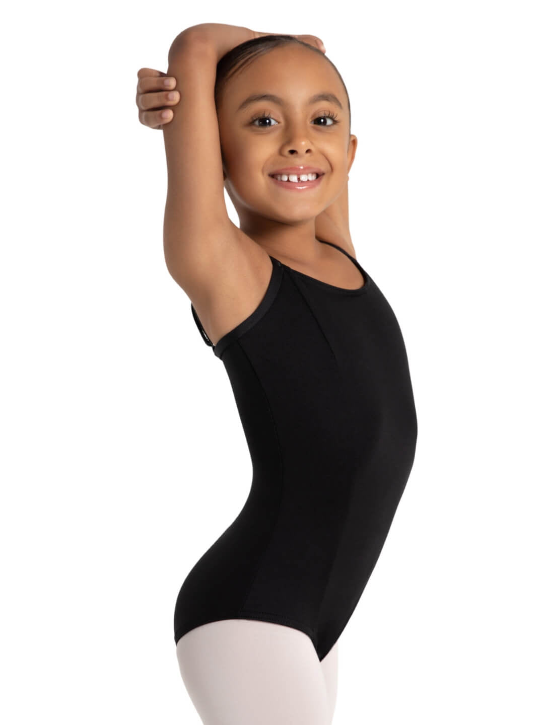 Studio Collection Camisole Leotard With Princess Seams - Girls