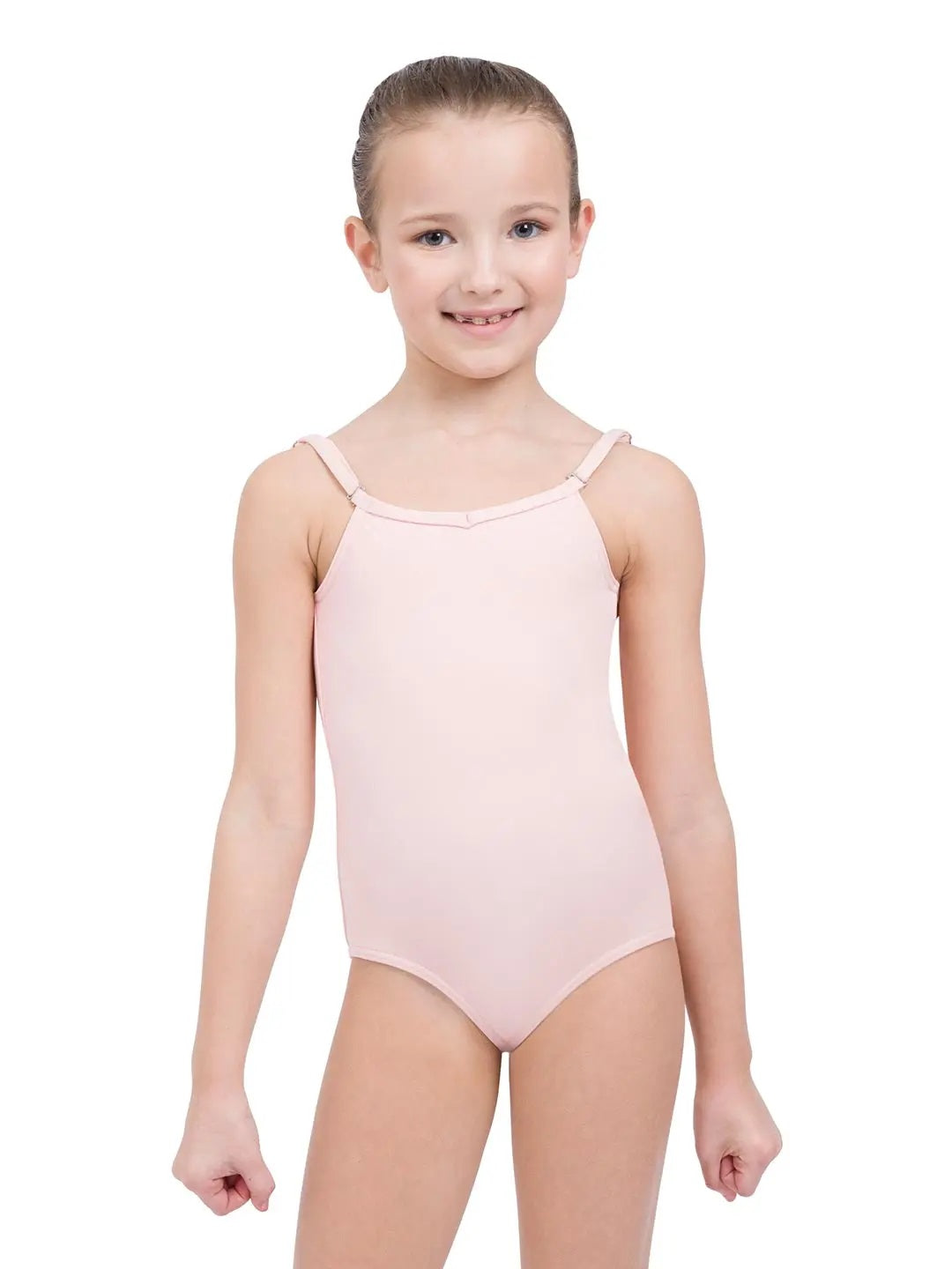 Camisole Leotard with Adjustable Straps - Girls